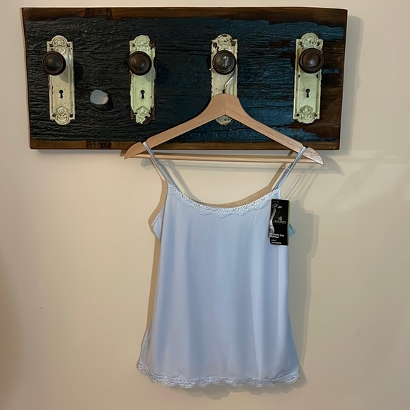 2/$12 Jockey Light Blue Camisole Size Large - Picture 4 of 13